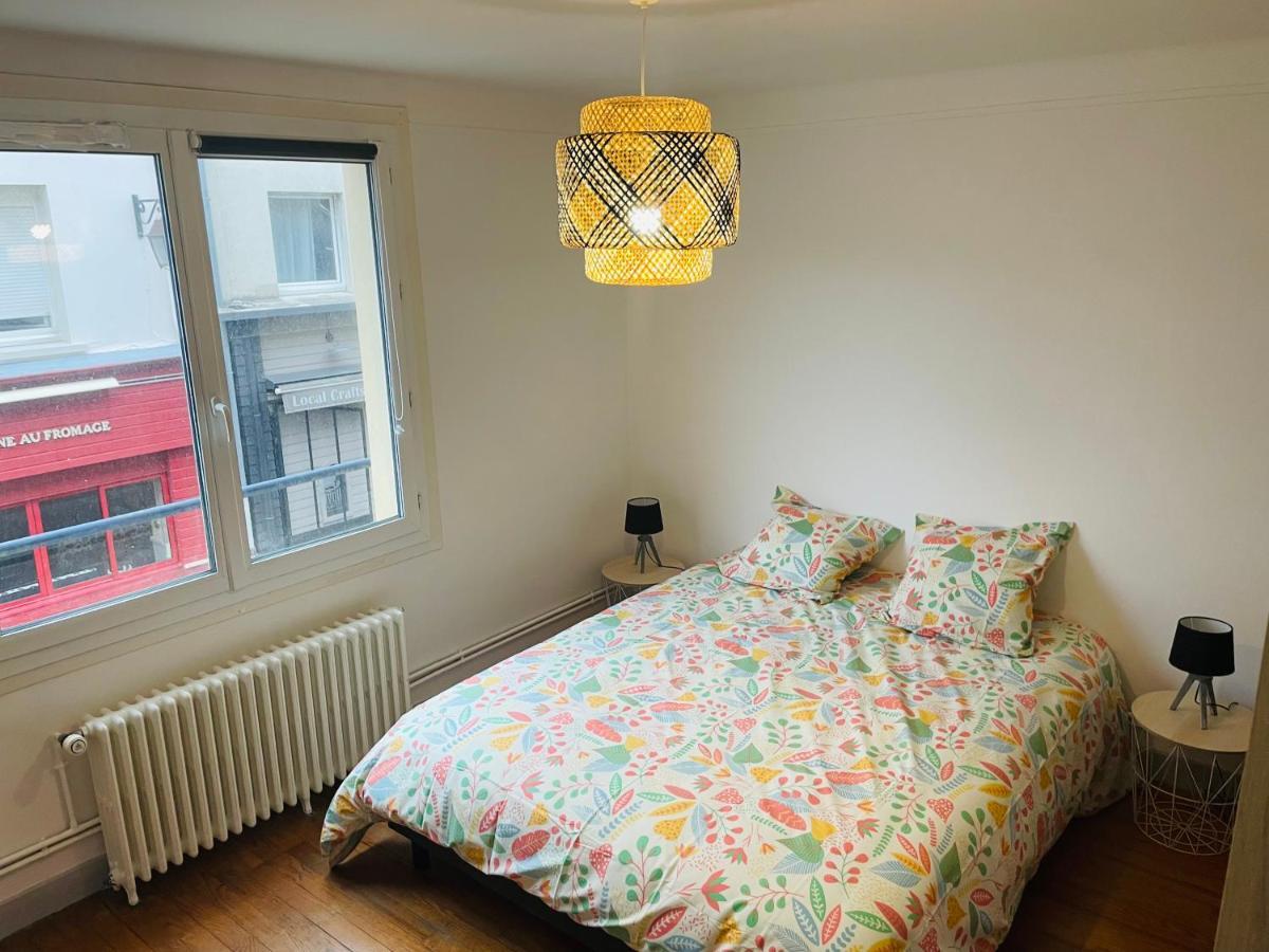 Charmant appartement de cœur de ville - 2 chambres lits Queen size - NETFLIX - WIFI Cherbourg-en-Cotentin Extérieur photo